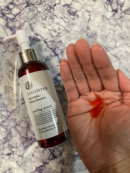 レチノールディープクレンザー/LIALUSTER/その他洗顔料を使ったクチコミ(3枚目)