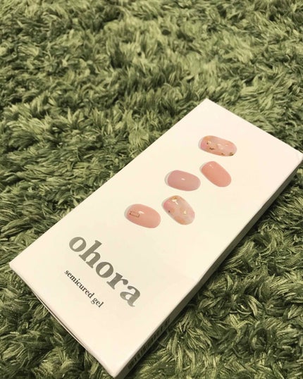 セミキュアジェルネイル(ハンド)/ohora/ネイルシールを使ったクチコミ(2枚目)