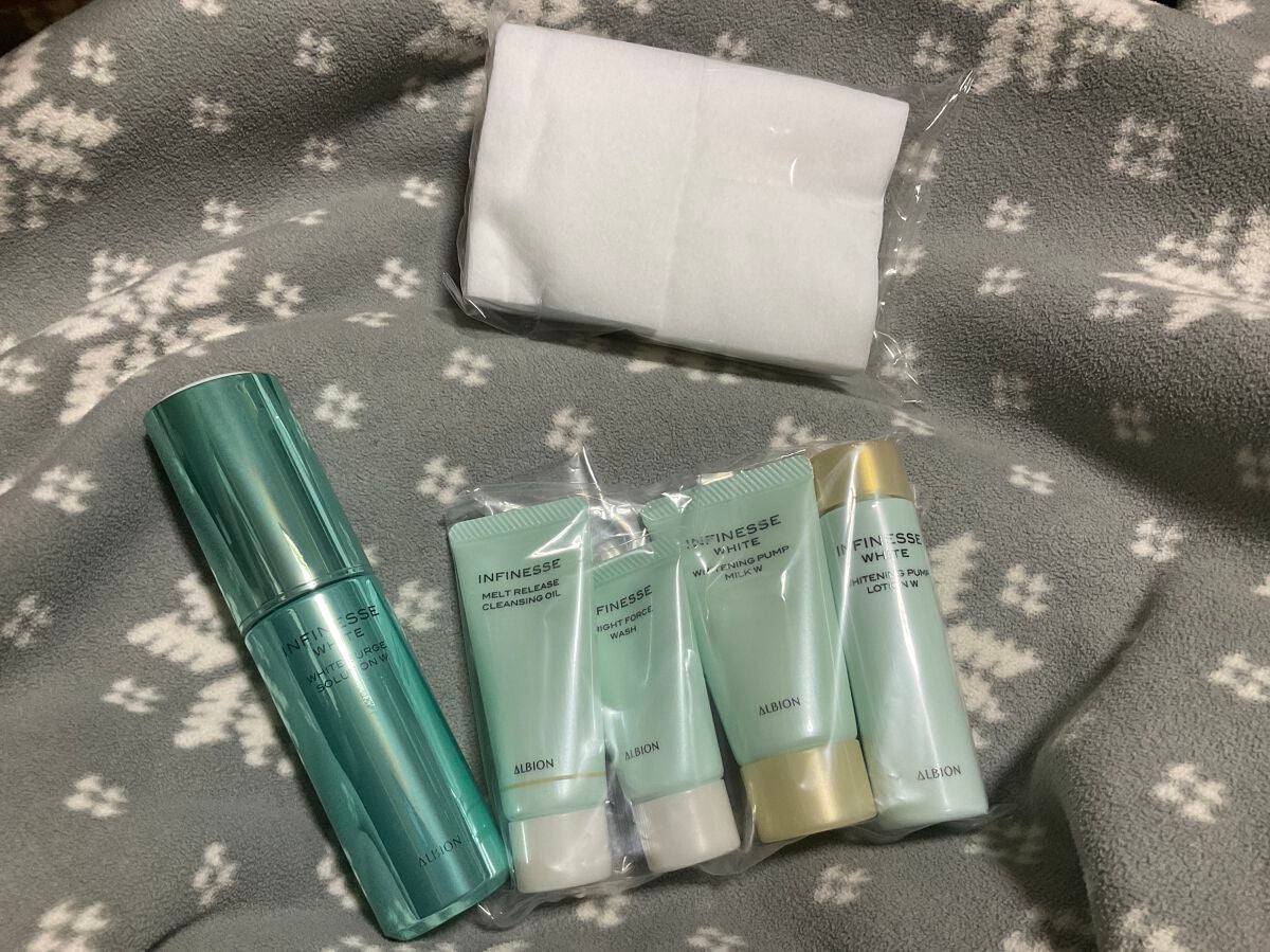 アンフィネスホワイト ホワイトサージソリューション/ALBION/美容液を使ったクチコミ(1枚目)