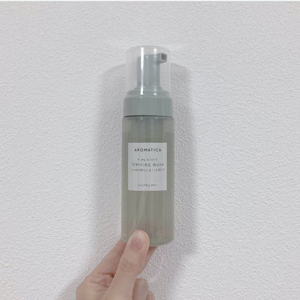 ピュア&ソフトデリケートゾーンソープカモミール&ティーツリー/AROMATICA/デリケートゾーンケアを使ったクチコミ(1枚目)