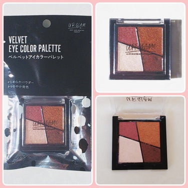 UR GLAM　VELVET EYE COLOR PALETTE/U R GLAM/アイシャドウパレットを使ったクチコミ（2枚目）