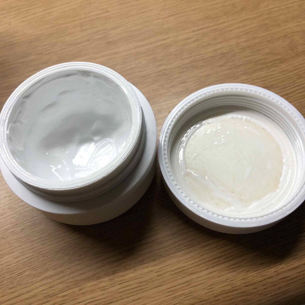 レッツスキン ホワイト ミルククリーム/SHINBEE JAPAN /フェイスクリームを使ったクチコミ（3枚目）