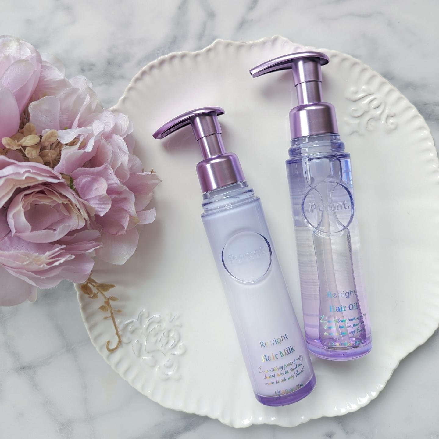 プルント リライト美容液ヘアミルク/Purunt./ヘアミルクを使ったクチコミ（1枚目）