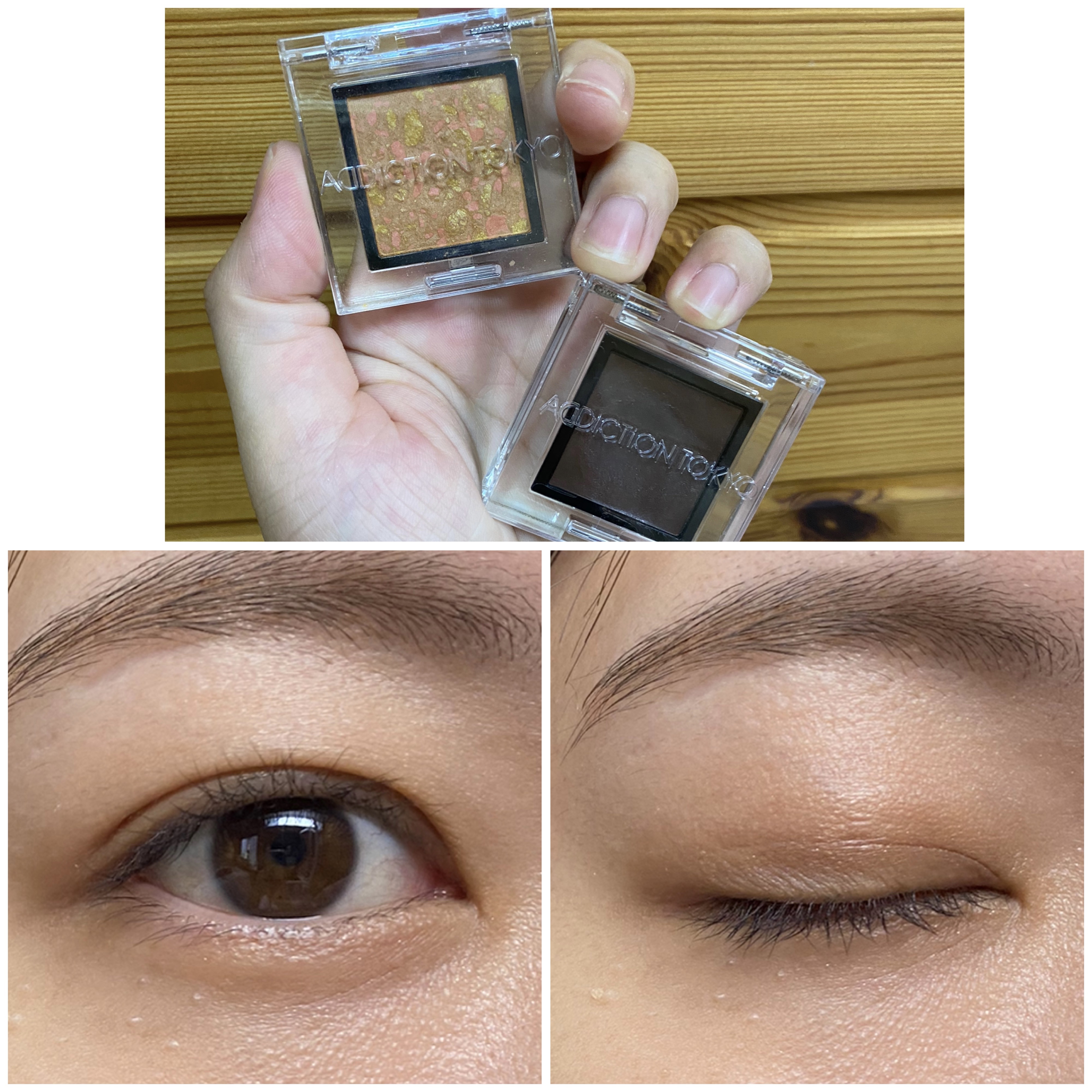 ザ アイシャドウ アンポリッシュ ジェム 102 Honey Topaz/ADDICTION/単色アイシャドウを使ったクチコミ（1枚目）