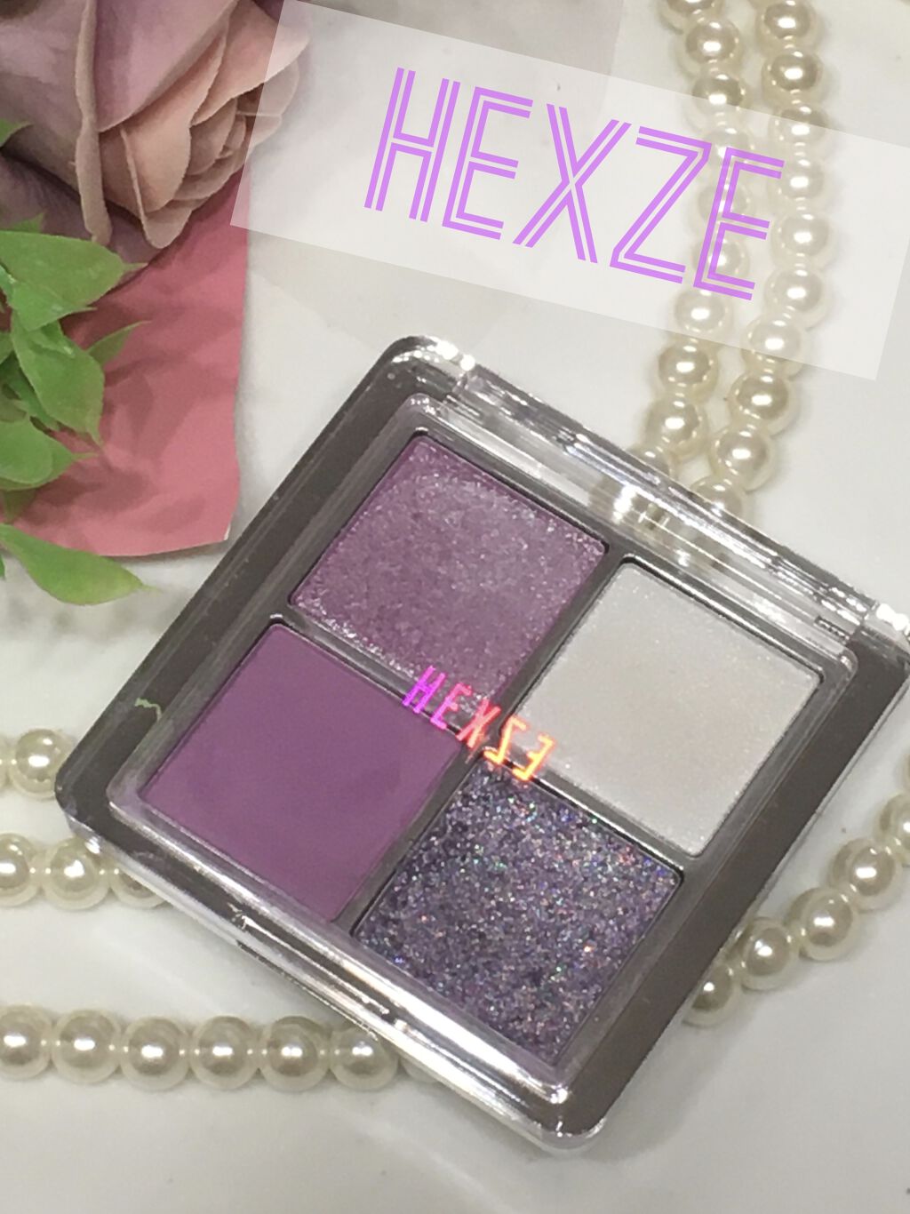 アイランドアドベンチャー4アイシャドウ/HEXZE（ヘックスゼ）/アイシャドウパレットを使ったクチコミ（1枚目）