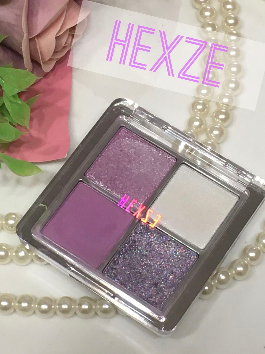 アイランドアドベンチャー4アイシャドウ/HEXZE(ヘックスゼ)/アイシャドウパレットを使ったクチコミ(1枚目)