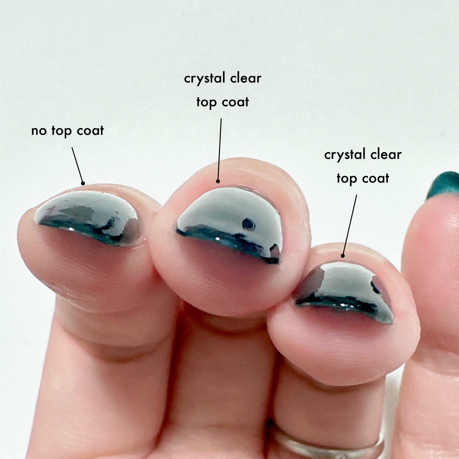 ディーアップ クリスタルクリア トップコート/D-UP/ネイルトップコートを使ったクチコミ（2枚目）