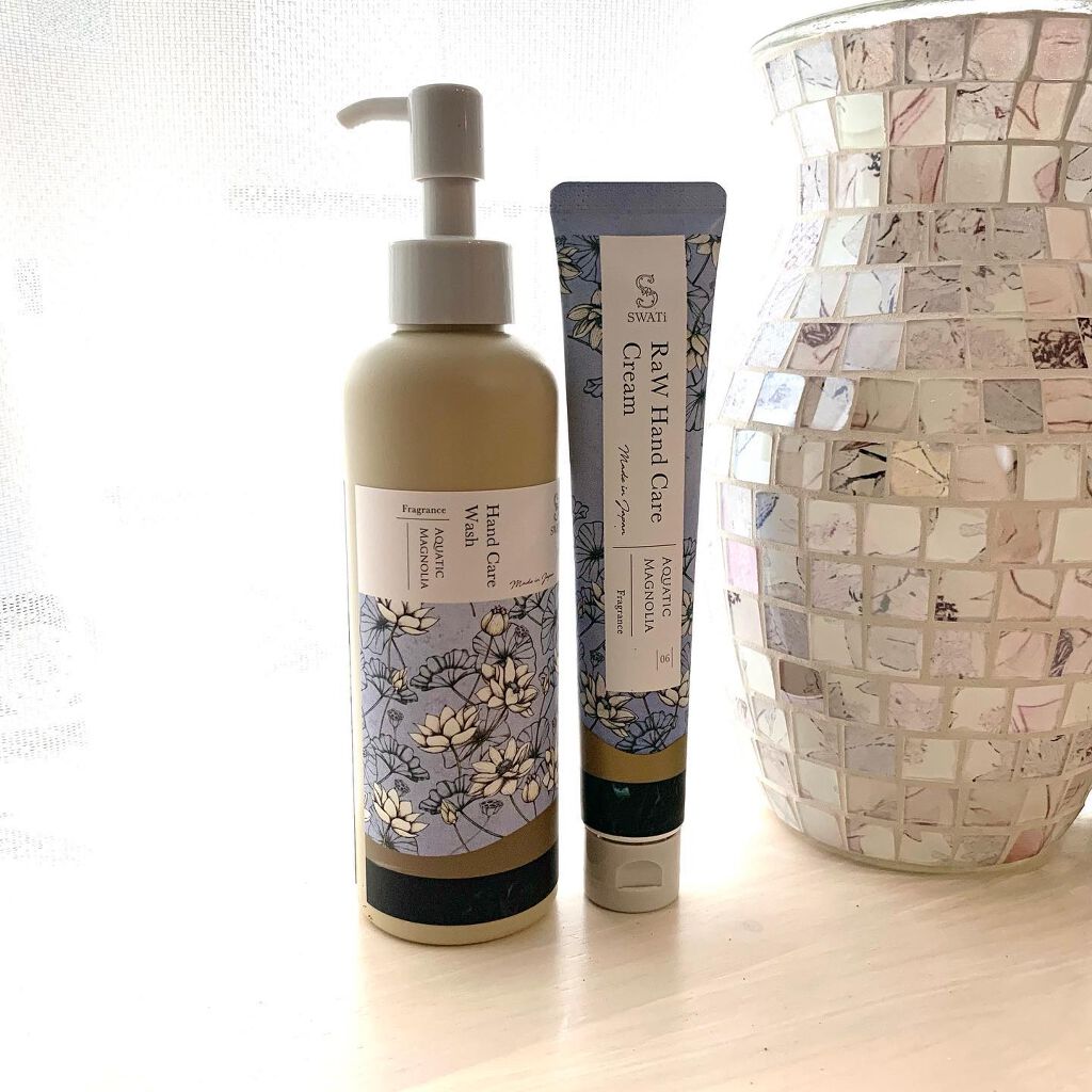 RaW Hand Care Cream(Aquatic Magnolia)/SWATi MARBLe/ハンドクリームを使ったクチコミ（1枚目）