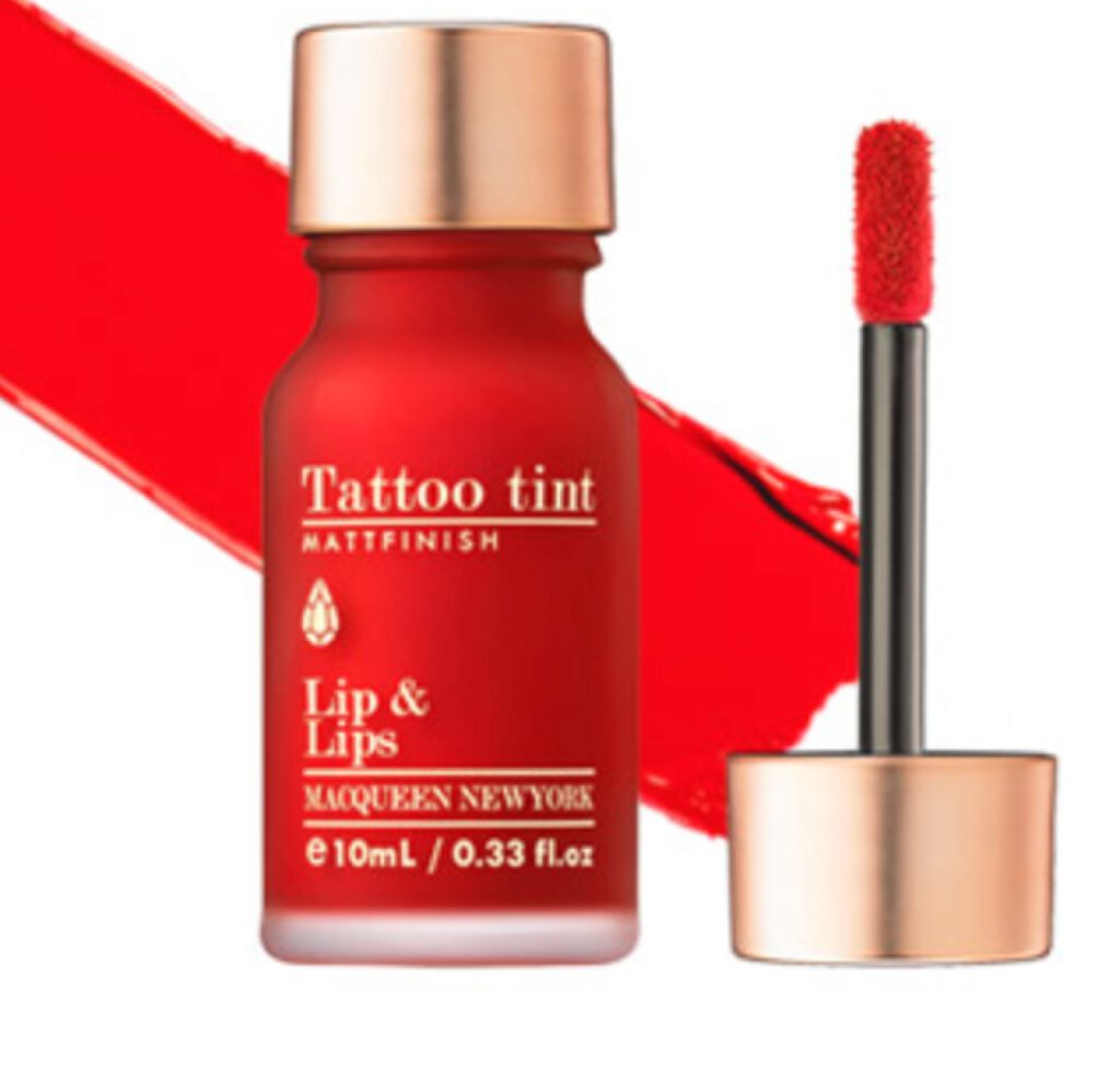 マットフィニッシュタトゥーティント ＃01チェリーレッド