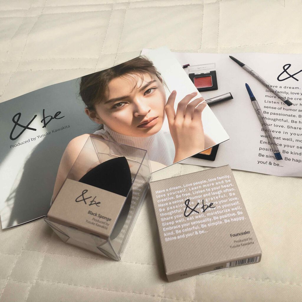 &be ブラックスポンジ/＆be/パフ・スポンジを使ったクチコミ（1枚目）