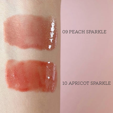 グラスティングカラーグロス/rom&nd/リップグロスを使ったクチコミ(5枚目)