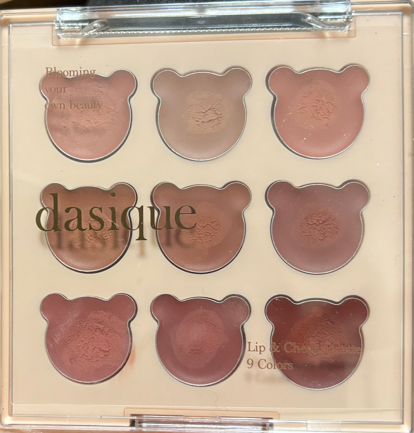 ムードペインティングリップアンドチークパレット/dasique/マルチパレットを使ったクチコミ(1枚目)