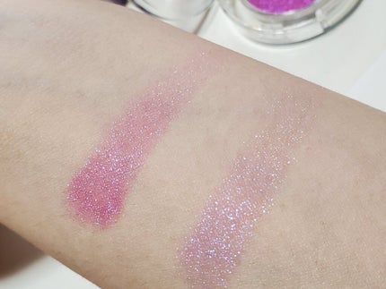 マルチグリッターカラー/ENBAN TOKYO/単色アイシャドウを使ったクチコミ(5枚目)