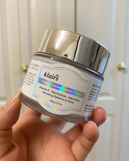 フレッシュリージュースドビタミンEマスク(90g)/Klairs/フェイスクリームを使ったクチコミ(1枚目)