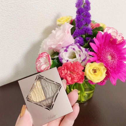 プリズムヴィーナス アイズ GR-2 ゴールデンカーキ系/Visée/アイシャドウパレットを使ったクチコミ(1枚目)