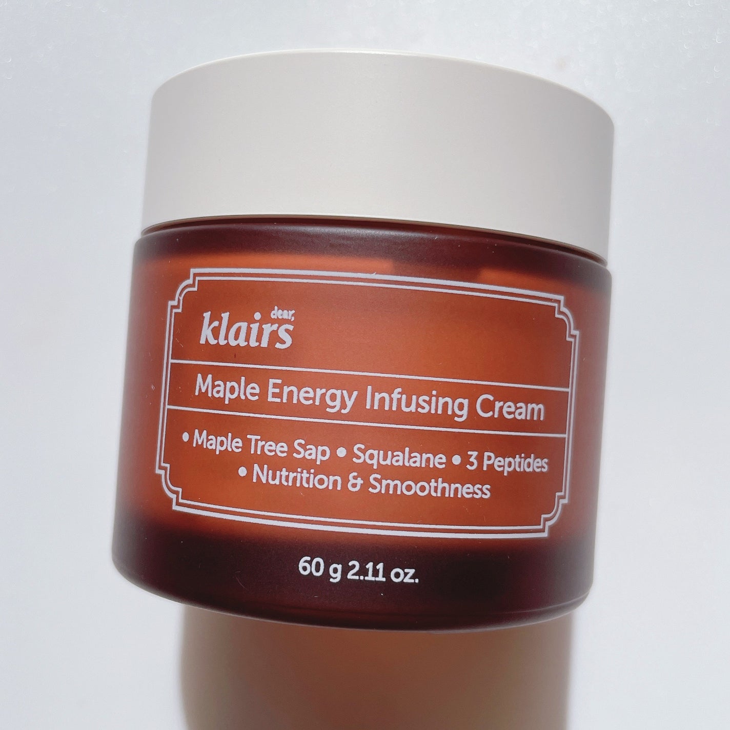 メープルエナジーインフュージングクリーム/Klairs/フェイスクリームを使ったクチコミ(1枚目)