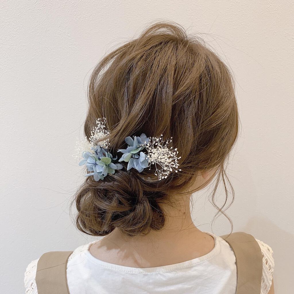 hibiai on LIPS 「.結婚式予定の方が徐々に増えてきました👏💕参列の方のヘアセッ..」(5枚目)