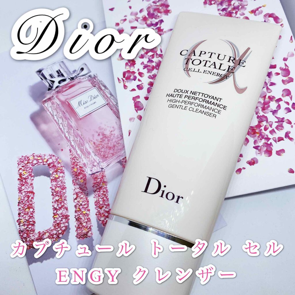 【旧】カプチュール トータル セル ENGY クレンザー/Dior/洗顔フォームを使ったクチコミ(1枚目)