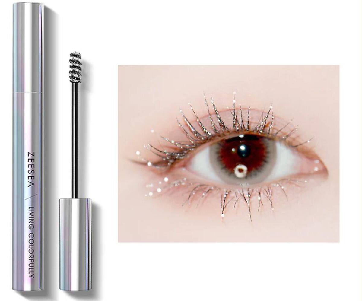 ダイヤモンドシリーズ カラーマスカラ 銀色ダイヤ