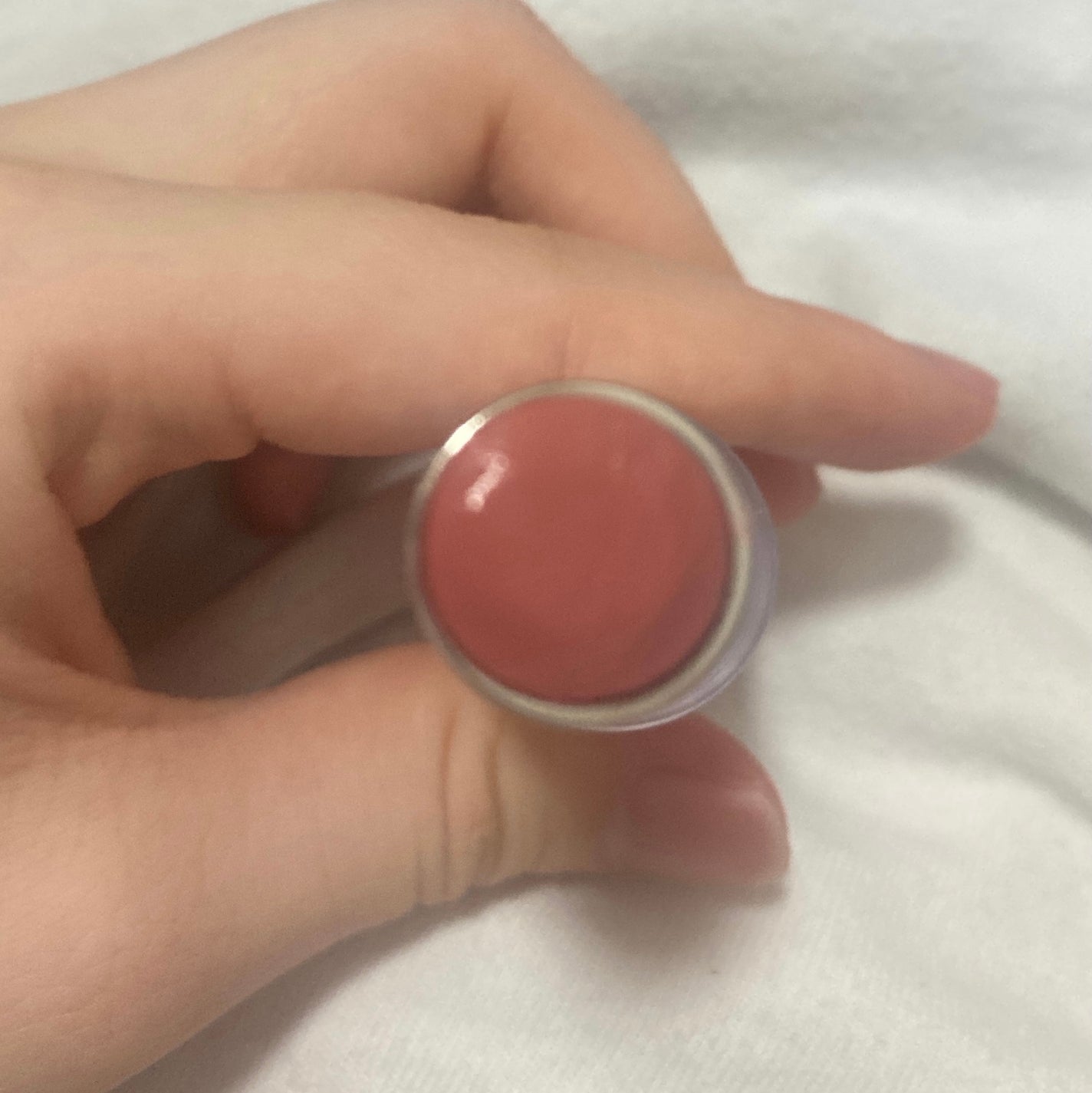 ラスティンググロスリップ/CEZANNE/口紅を使ったクチコミ(2枚目)