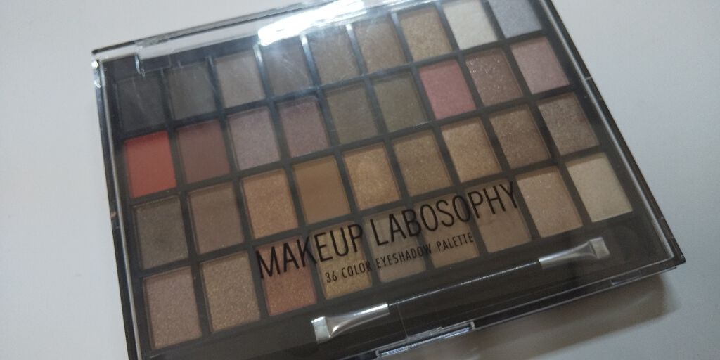 36カラーアイシャドウパレット/ドン・キホーテ/アイシャドウパレットを使ったクチコミ(1枚目)