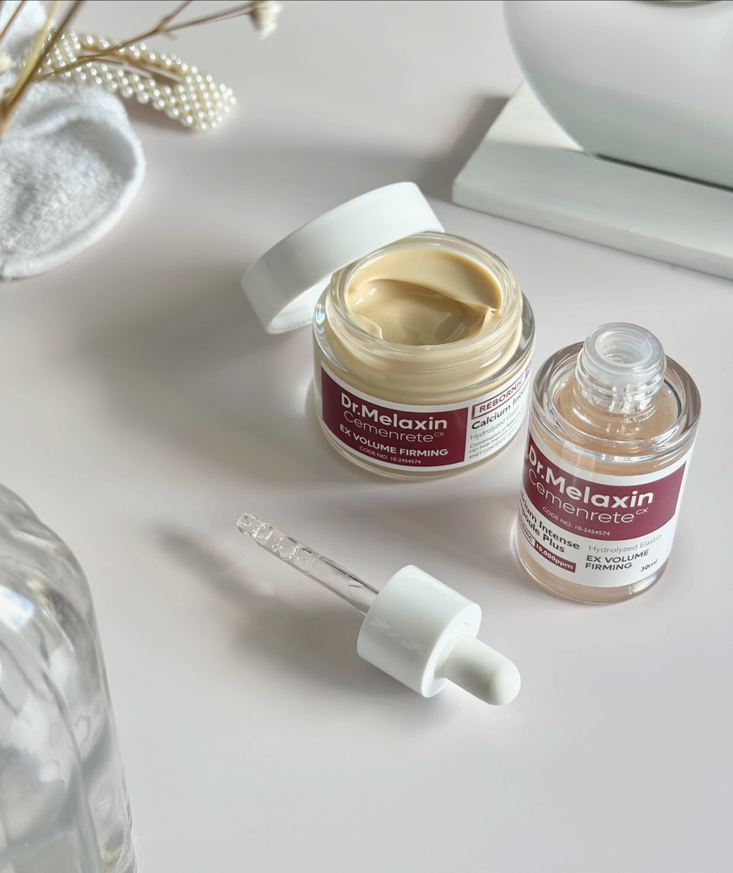 Cemenrete Calcium Intense Cream/Dr.Melaxin/フェイスクリームを使ったクチコミ（3枚目）