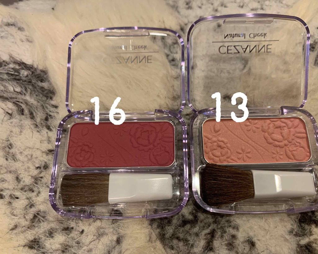 ナチュラル チークN/CEZANNE/パウダーチークを使ったクチコミ（1枚目）