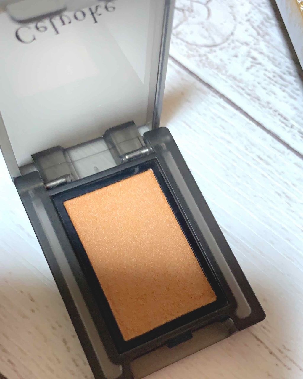 セルヴォーク ヴォランタリー アイズ 27 ローシェンナオレンジ/Celvoke/単色アイシャドウを使ったクチコミ（1枚目）