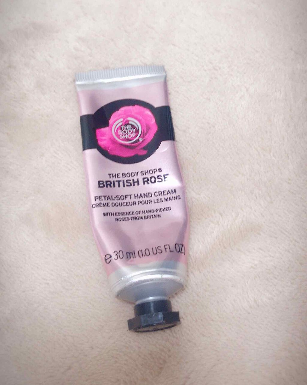 ハンドクリーム ブリティッシュローズ/THE BODY SHOP/ハンドクリームを使ったクチコミ（3枚目）