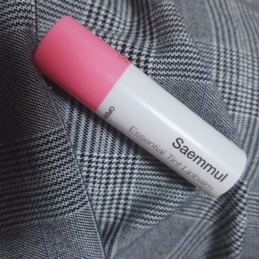 Sammul Essential Tint Lipbalm/the SAEM/リップケア・リップクリームを使ったクチコミ（1枚目）