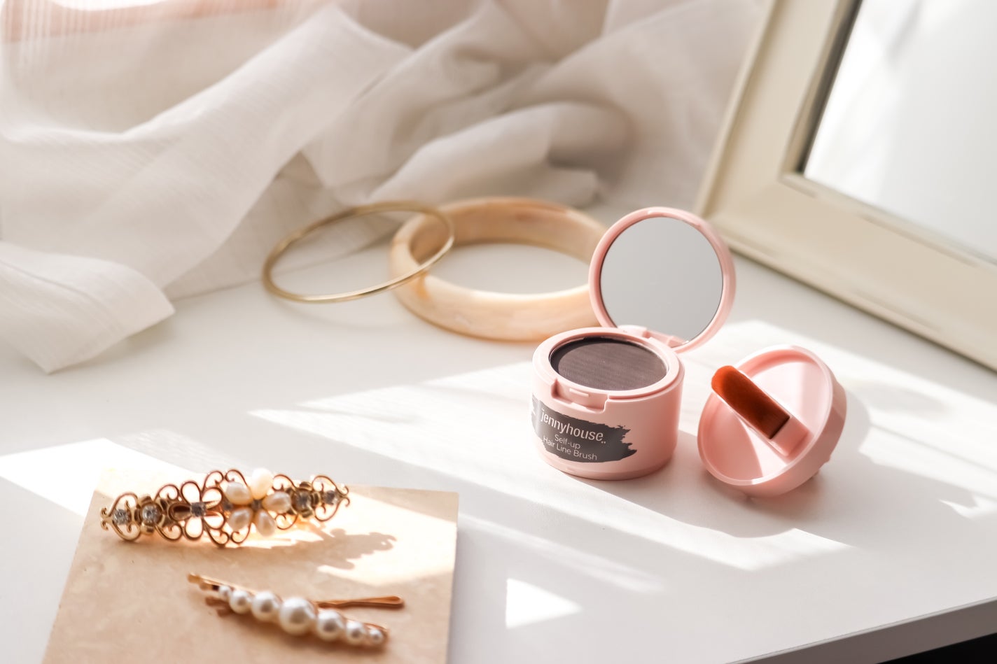 セルフアップヘアラインブラシ/jenny house/ヘアカラーを使ったクチコミ(1枚目)