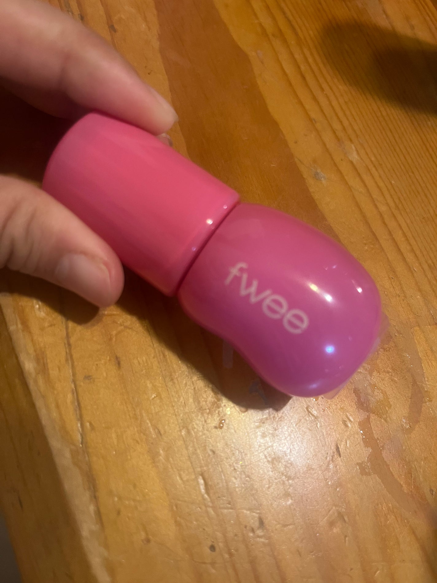 ゆうちゃん/フォロバ100% on LIPS 「fwee3DボリューミンググロスB03キャンディー70%めっち..」(1枚目)