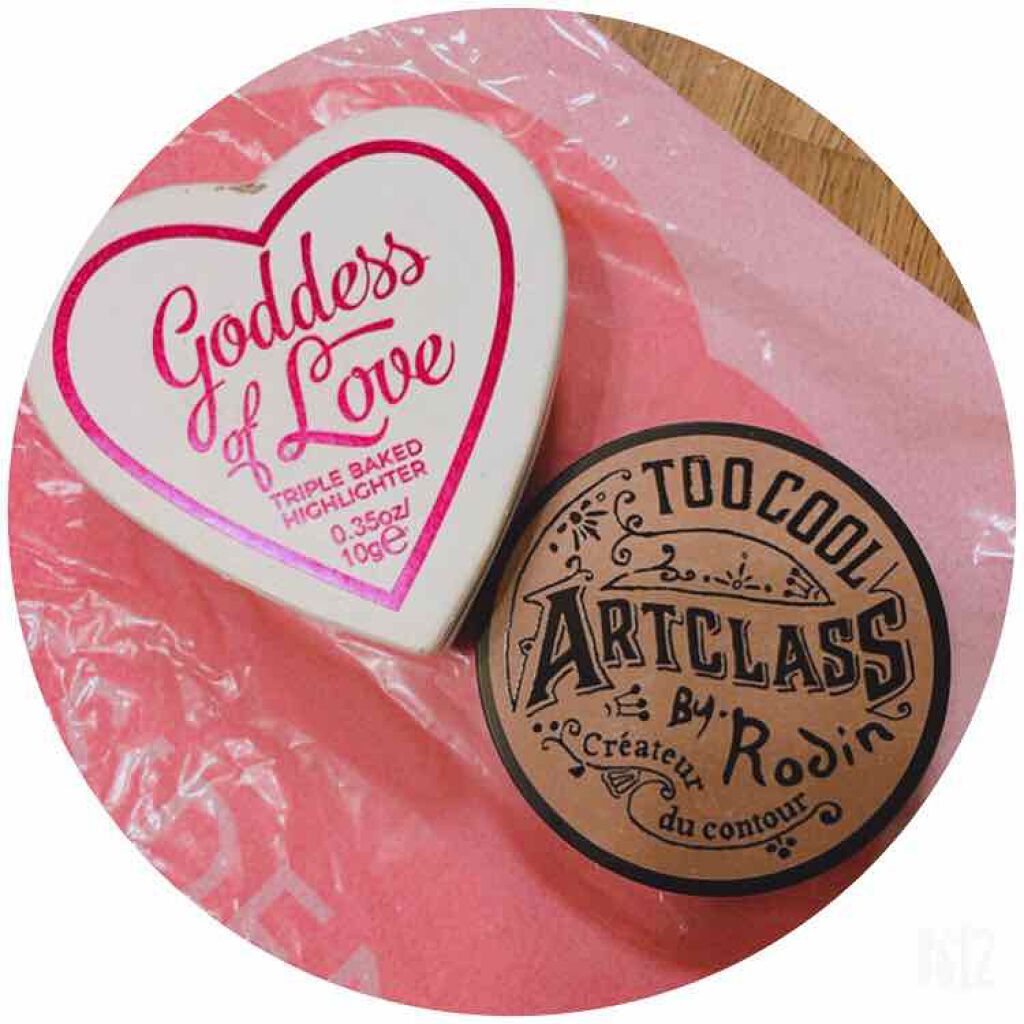 ハートハイライター ゴッデス オブ ラブ/MAKEUP REVOLUTION/パウダーハイライトを使ったクチコミ(1枚目)