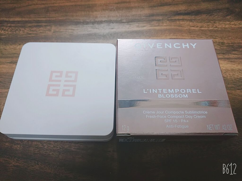 ランタンポレル ブロッサム クリーム コンパクト/GIVENCHY/化粧下地を使ったクチコミ(3枚目)