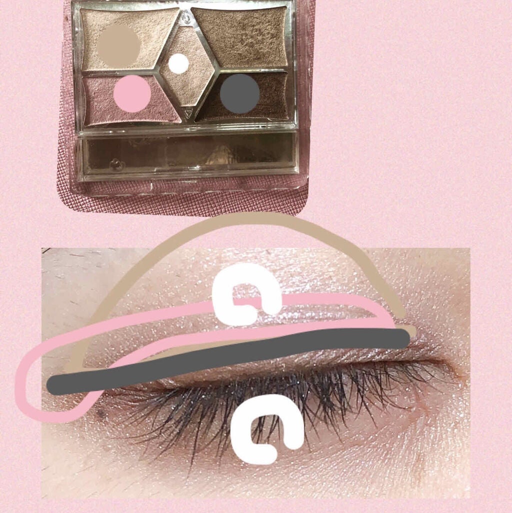 【旧品】パーフェクトスタイリストアイズ/キャンメイク/アイシャドウパレットを使ったクチコミ(2枚目)