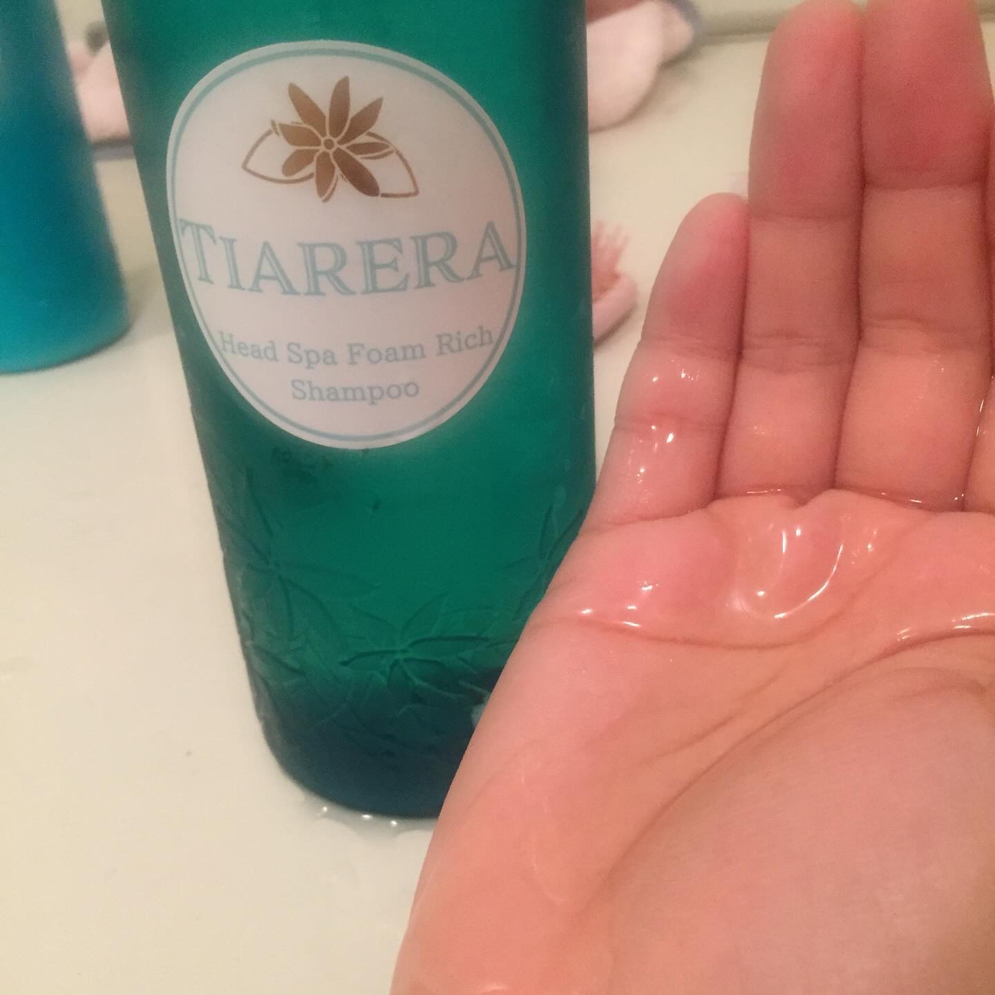 ヘッドスパフォームリッチシャンプー／ディープスパリペアトリートメント/TIARERA/市販シャンプーを使ったクチコミ（3枚目）