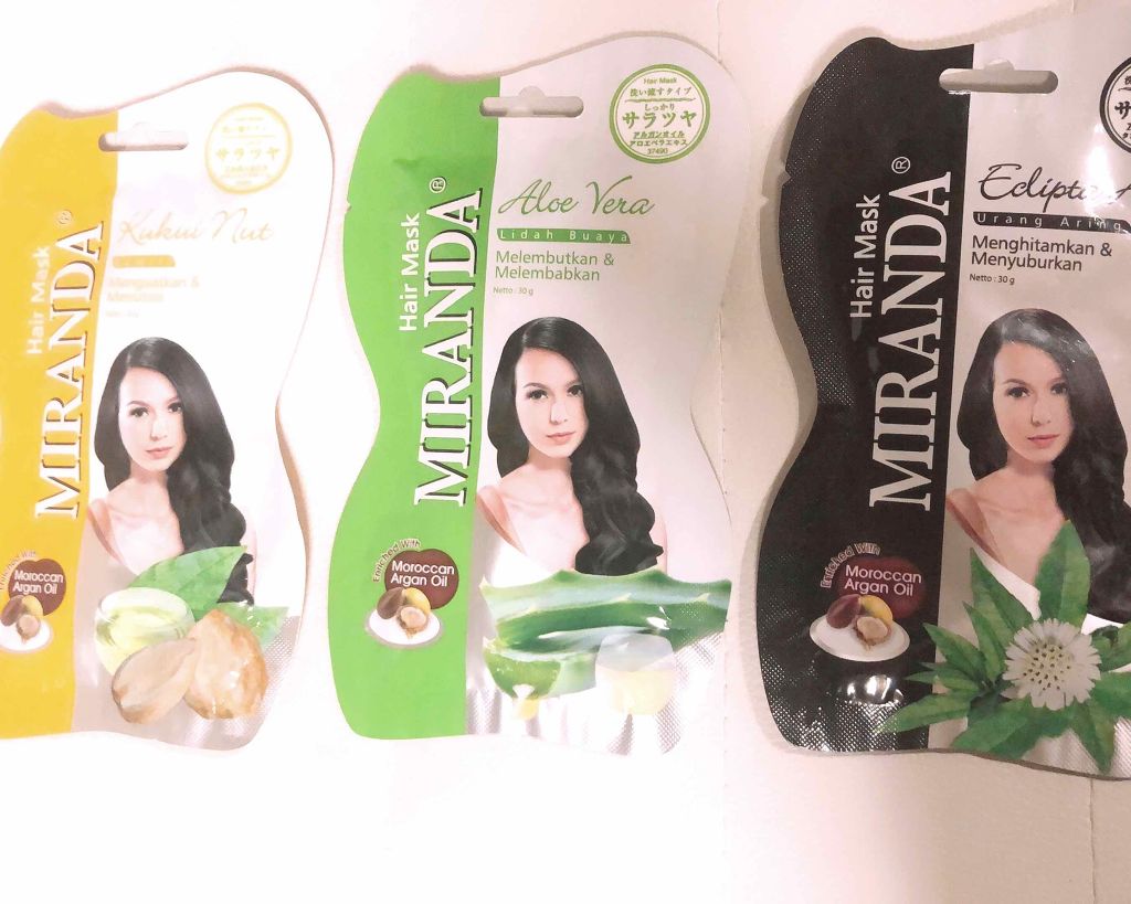 モイスチャーヘアマスク/MIRANDA/ヘアマスク・ヘアパックを使ったクチコミ（1枚目）