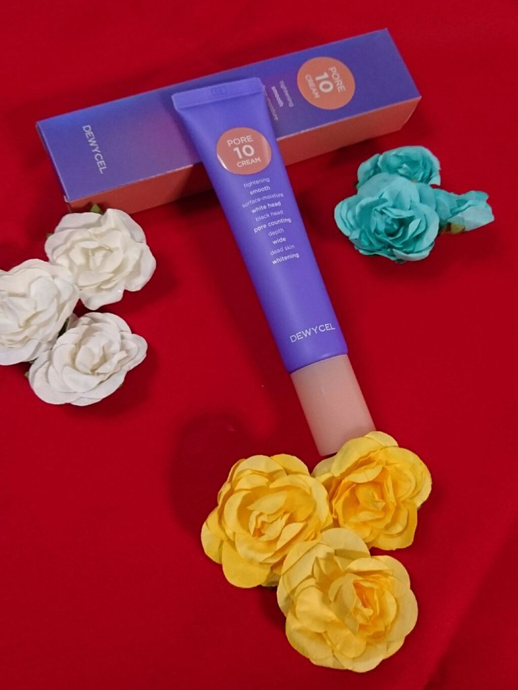 ポアーテンクリーム/DEWYCEL/化粧下地を使ったクチコミ(1枚目)