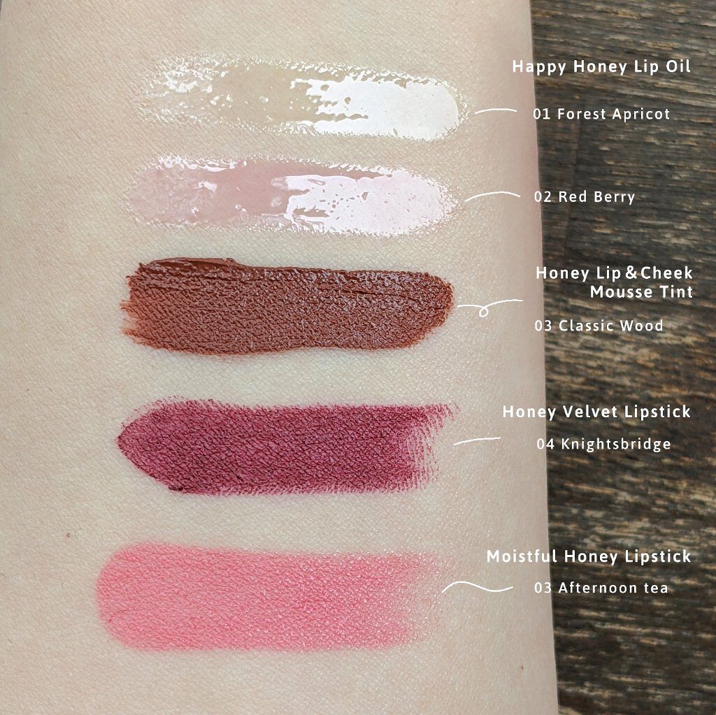 ハニーベルベットリップ/BabyBright/口紅を使ったクチコミ（3枚目）