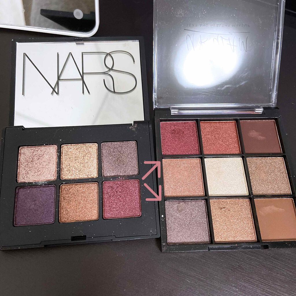 UR GLAM　BLOOMING EYE COLOR PALETTE/U R GLAM/アイシャドウパレットを使ったクチコミ（1枚目）