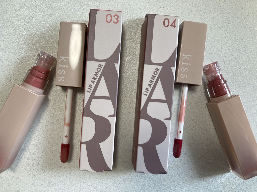 リップアーマー/KiSS/口紅を使ったクチコミ（1枚目）