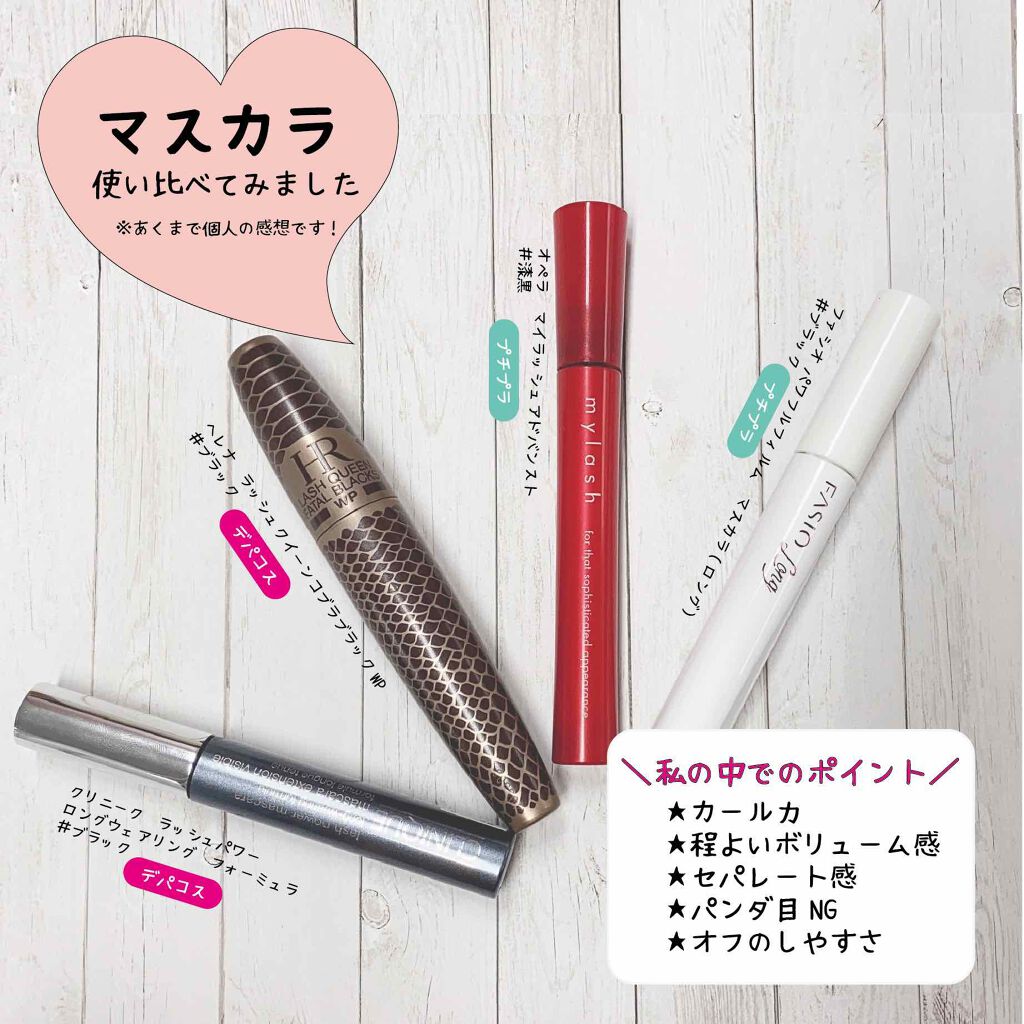 ラッシュ パワー マスカラ ロングウェアリング フォーミュラ/CLINIQUE/マスカラを使ったクチコミ（1枚目）