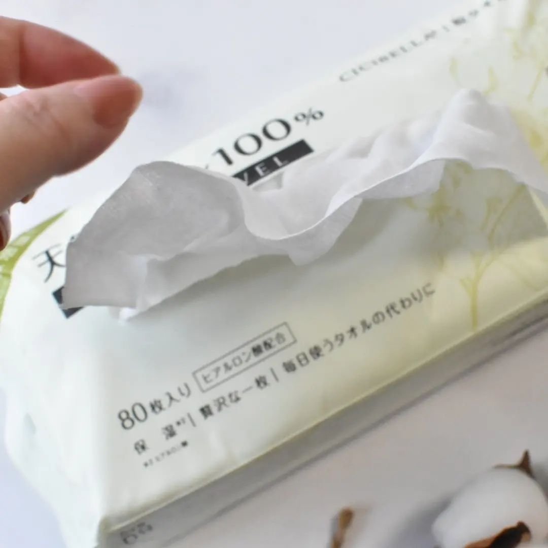 ロイヤルタオル/CICIBELLA/クレンジングタオルを使ったクチコミ（2枚目）