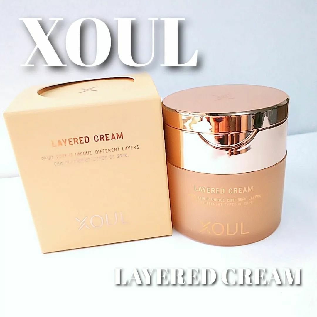 レイヤードクリーム/XOUL/フェイスクリームを使ったクチコミ(1枚目)