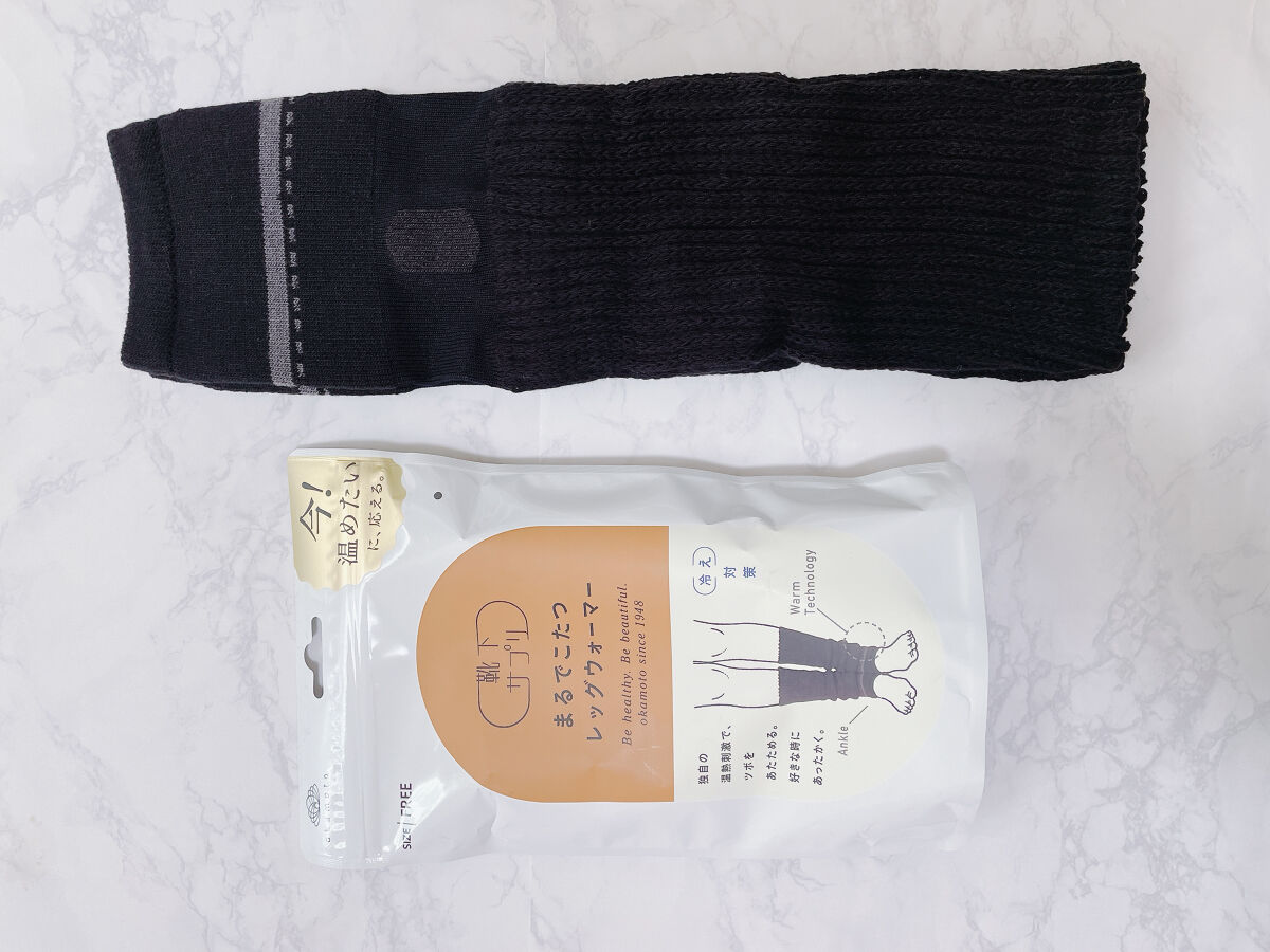 まるでこたつ レディース レッグウォーマー/靴下サプリ/暖かい靴下を使ったクチコミ（1枚目）