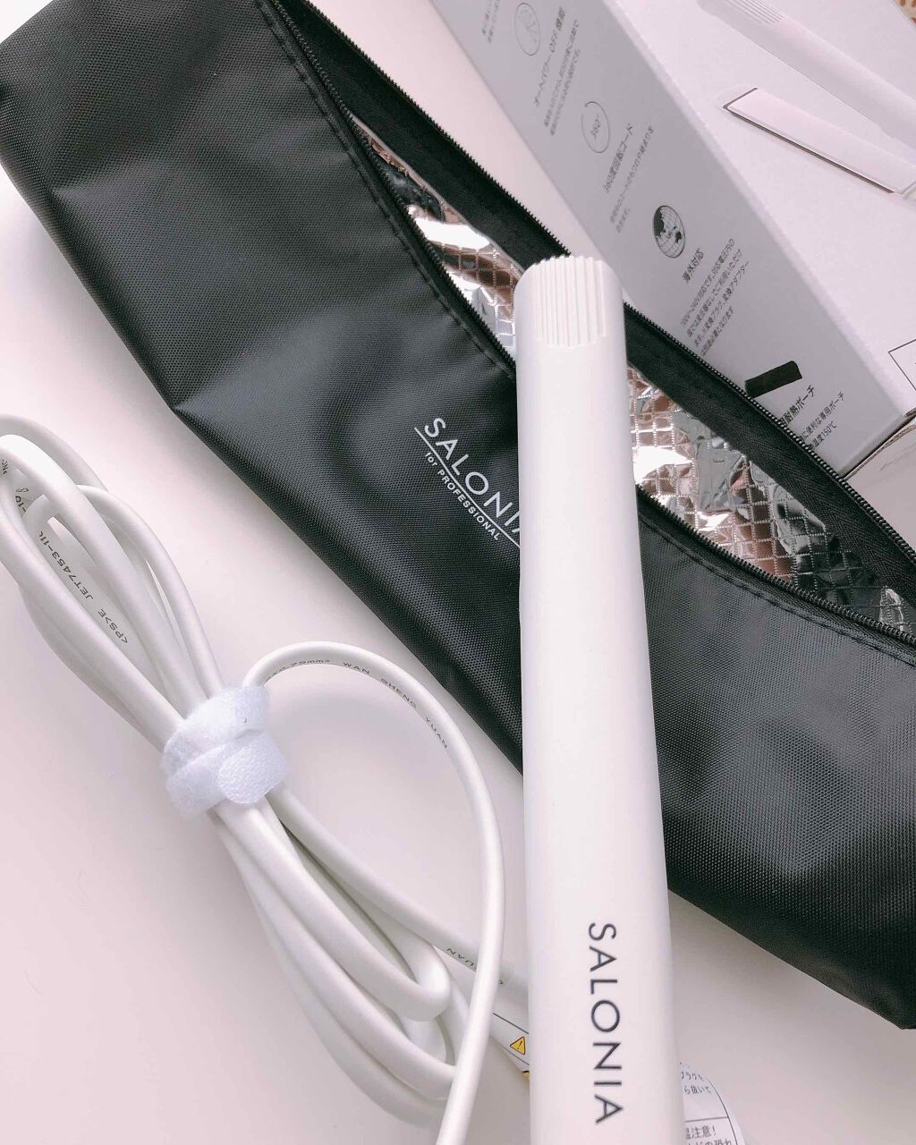 ストレートヘアアイロン/SALONIA/ストレートアイロンを使ったクチコミ(1枚目)