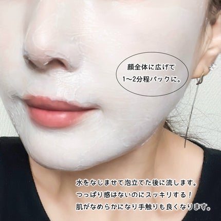 リカバリーマッドバックツーフォームクレンザー/BRMUD/洗顔フォームを使ったクチコミ(5枚目)