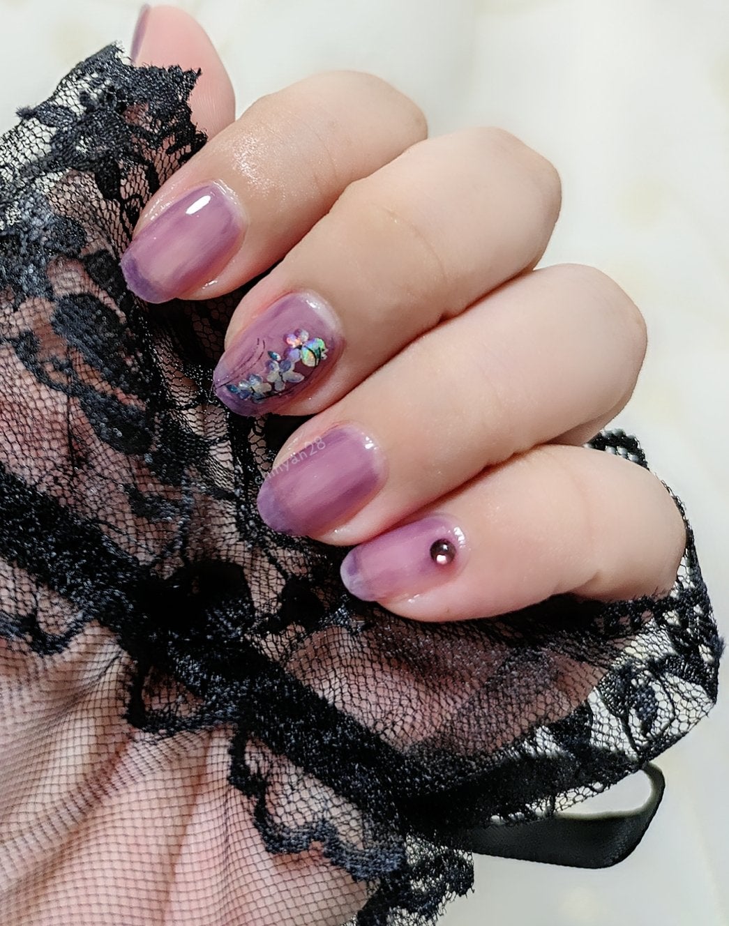 ムードペブルネイル/rom&nd/マニキュアを使ったクチコミ(1枚目)