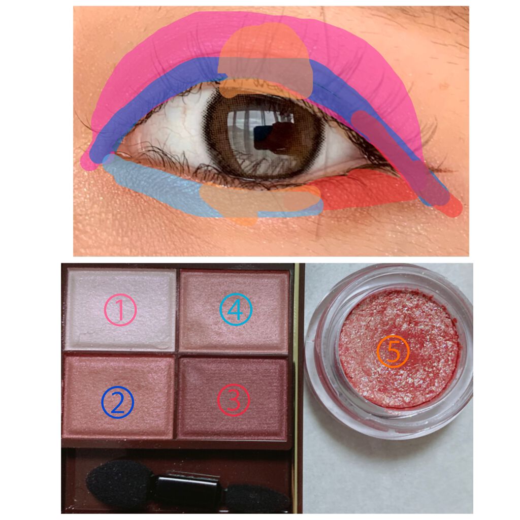 スキニーリッチシャドウ/excel/アイシャドウパレットを使ったクチコミ(4枚目)