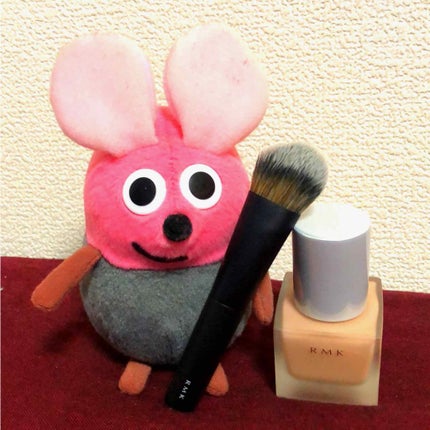 ファンデーションブラシ N/RMK/メイクブラシを使ったクチコミ(1枚目)